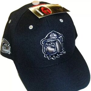 Georgetown Hoyas Vintage 90s Original Adjustable Strapback hat New Ncaa Blue